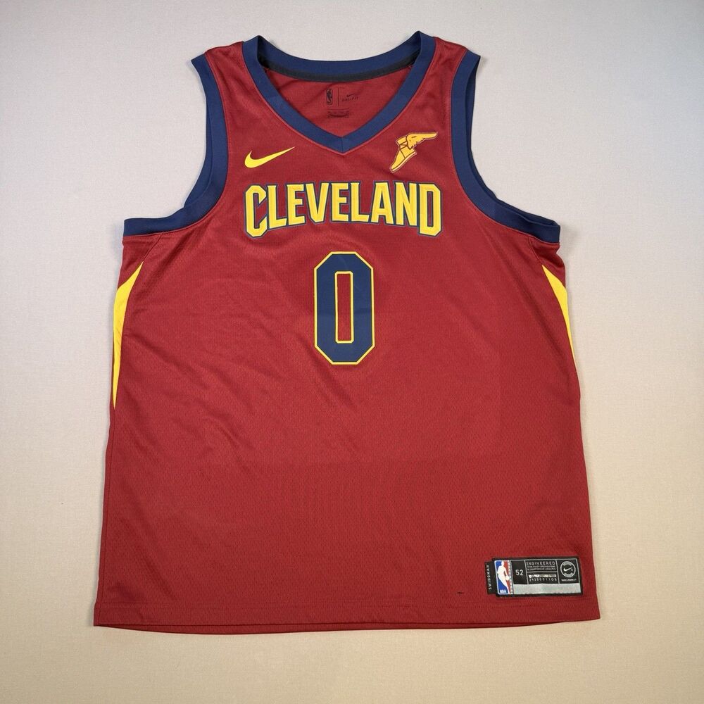 Nike Cleveland Cavaliers Kevin Love 0 Jersey Red Mens XL 52 Dri-FIT